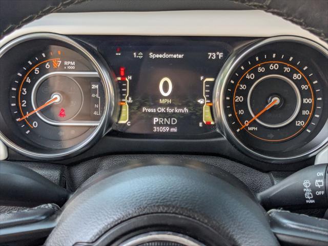 used 2021 Jeep Wrangler car, priced at $33,999