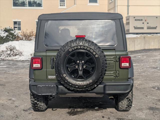 used 2021 Jeep Wrangler Unlimited car, priced at $31,999