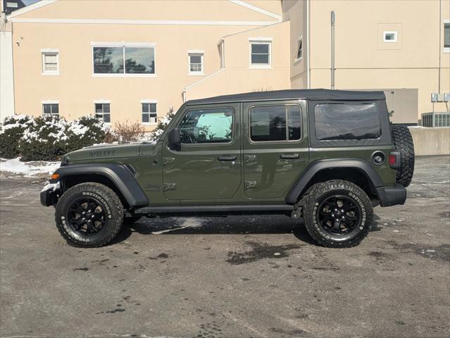 used 2021 Jeep Wrangler Unlimited car, priced at $31,999