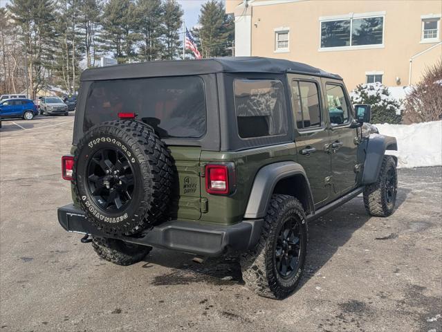 used 2021 Jeep Wrangler Unlimited car, priced at $31,999