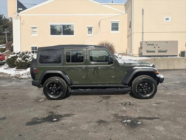 used 2021 Jeep Wrangler Unlimited car, priced at $31,999