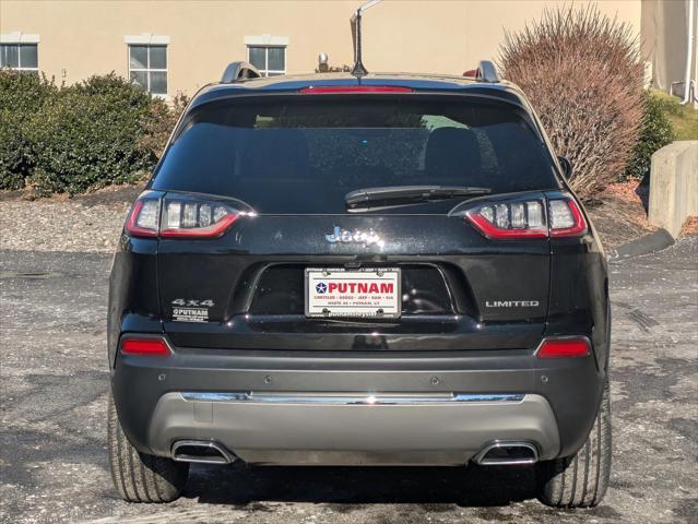 used 2021 Jeep Cherokee car, priced at $23,945