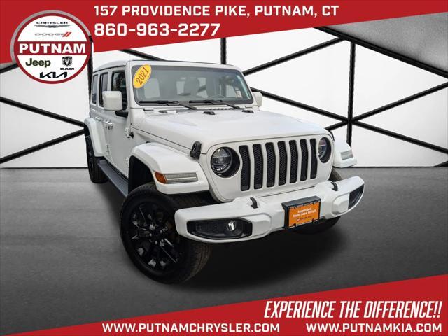 used 2021 Jeep Wrangler Unlimited car, priced at $37,745