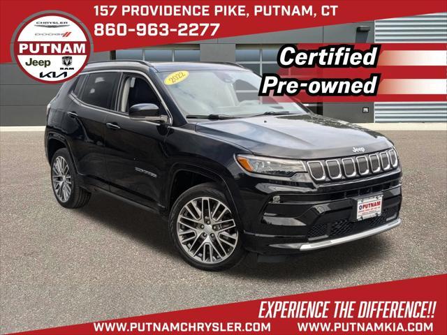 used 2022 Jeep Compass car, priced at $25,895