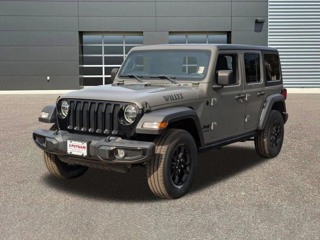 used 2021 Jeep Wrangler Unlimited car, priced at $33,999