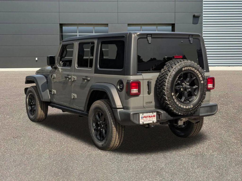 used 2021 Jeep Wrangler Unlimited car, priced at $33,999