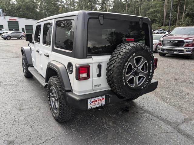 used 2021 Jeep Wrangler Unlimited car, priced at $34,999