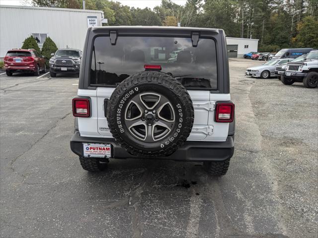 used 2021 Jeep Wrangler Unlimited car, priced at $34,999