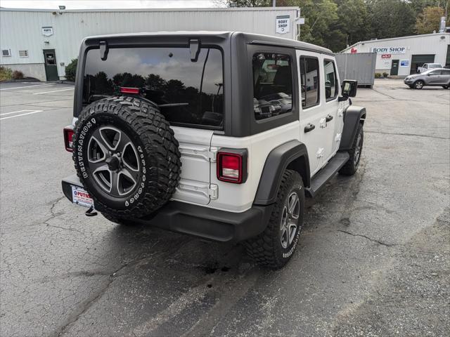 used 2021 Jeep Wrangler Unlimited car, priced at $34,999