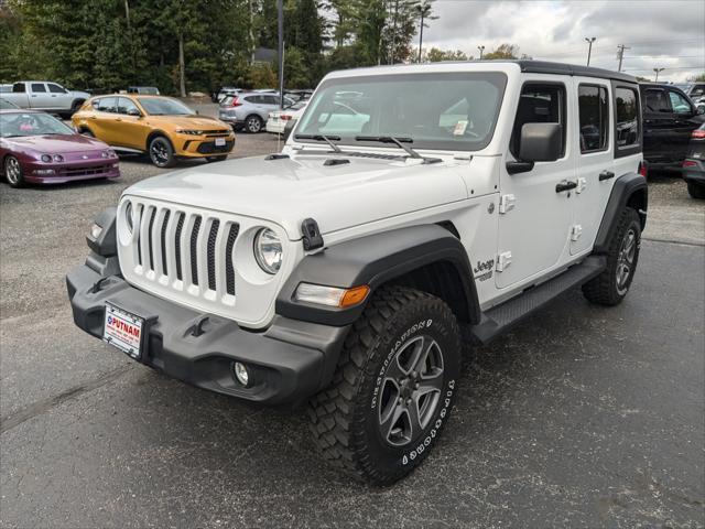 used 2021 Jeep Wrangler Unlimited car, priced at $34,999