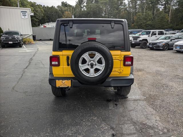 used 2021 Jeep Wrangler Unlimited car, priced at $34,999