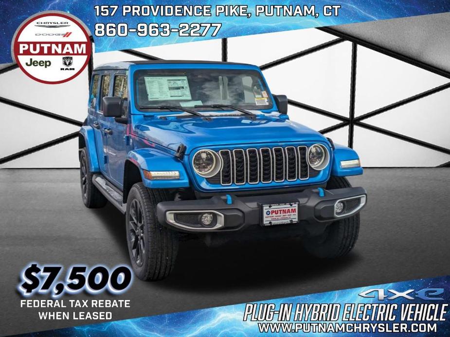 new 2024 Jeep Wrangler 4xe car, priced at $63,510
