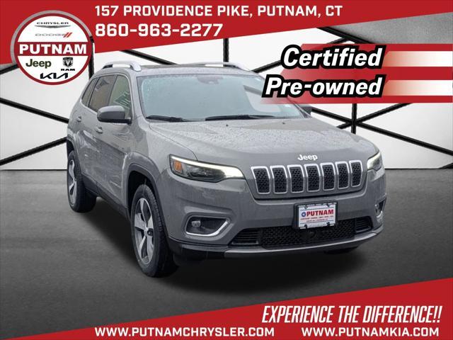 used 2021 Jeep Cherokee car, priced at $23,999