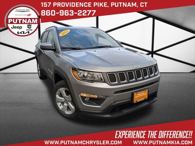 used 2021 Jeep Compass car, priced at $19,445