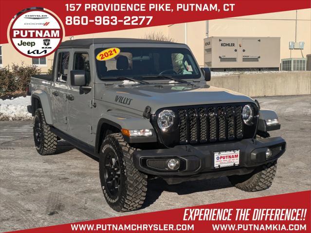 used 2021 Jeep Gladiator car, priced at $33,999