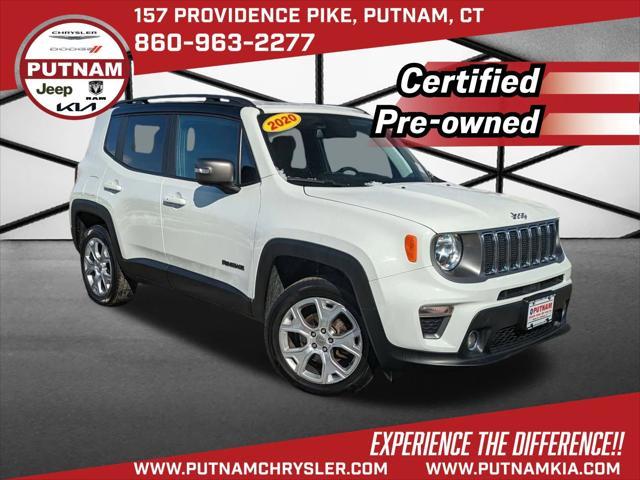 used 2020 Jeep Renegade car, priced at $18,999