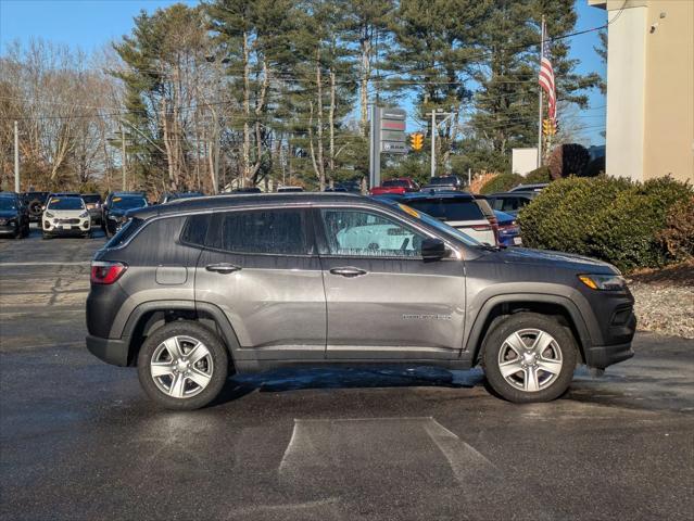 used 2022 Jeep Compass car, priced at $23,499