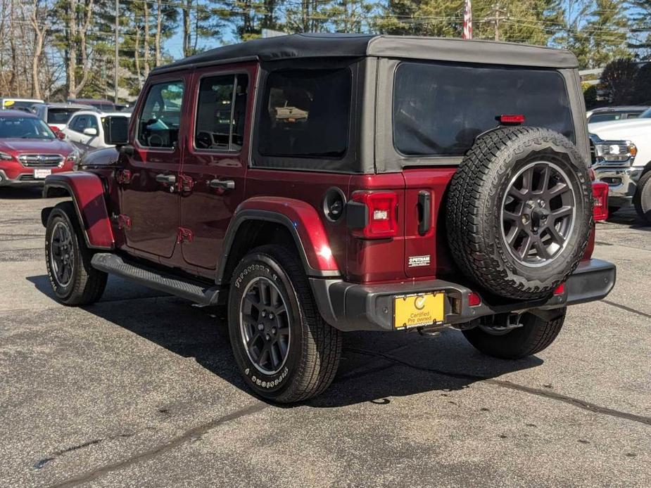 used 2021 Jeep Wrangler Unlimited car, priced at $31,999