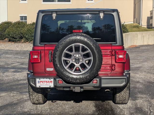 used 2021 Jeep Wrangler Unlimited car, priced at $33,499