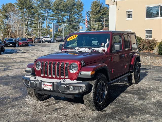 used 2021 Jeep Wrangler Unlimited car, priced at $29,999