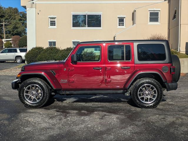 used 2021 Jeep Wrangler Unlimited car, priced at $33,499