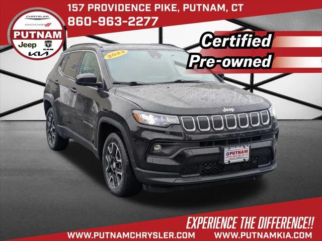 used 2022 Jeep Compass car, priced at $21,999