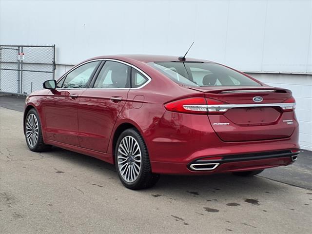 used 2017 Ford Fusion car, priced at $16,998