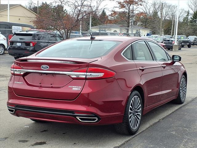 used 2017 Ford Fusion car, priced at $16,998