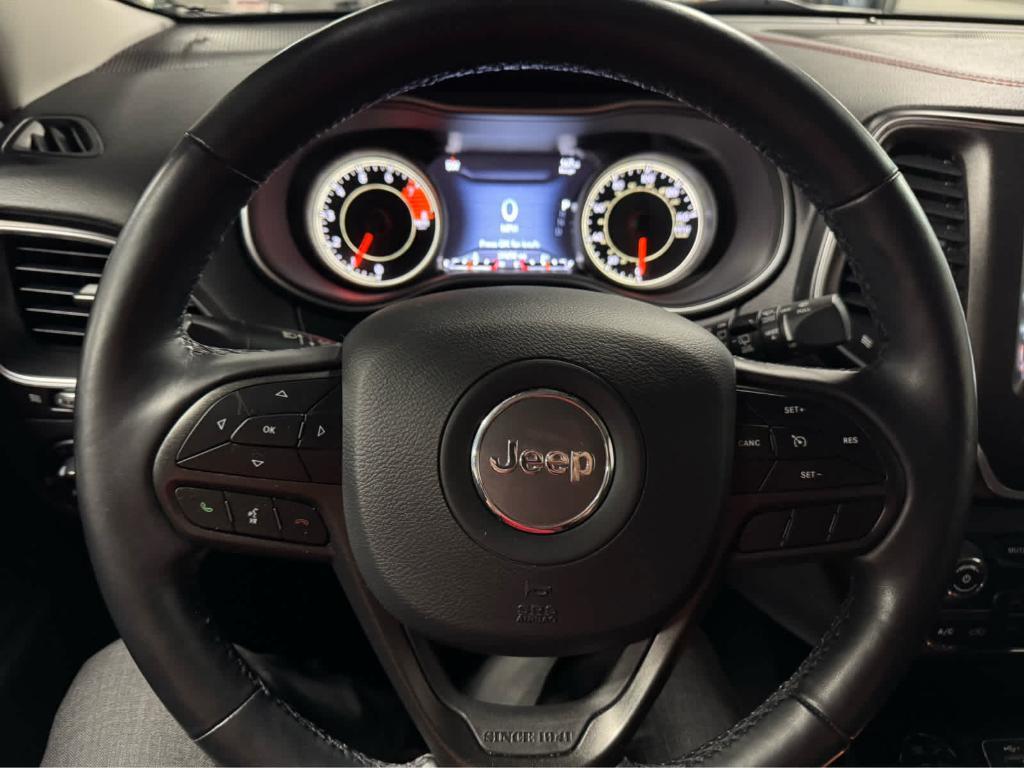 used 2021 Jeep Cherokee car, priced at $26,495