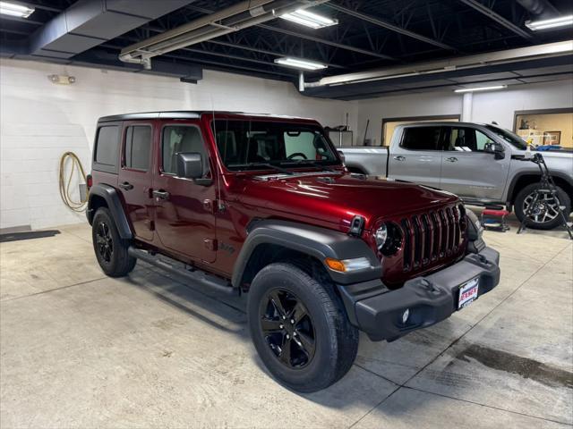 used 2021 Jeep Wrangler Unlimited car, priced at $32,995