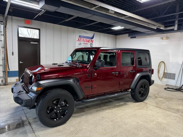 used 2021 Jeep Wrangler Unlimited car, priced at $32,995