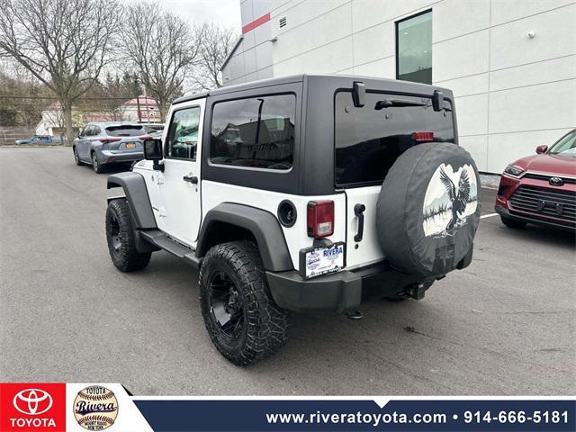 used 2016 Jeep Wrangler car, priced at $16,516