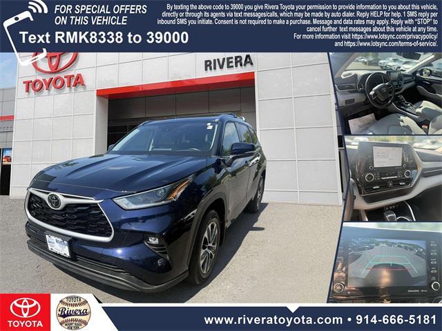 used 2021 Toyota Highlander car, priced at $34,995