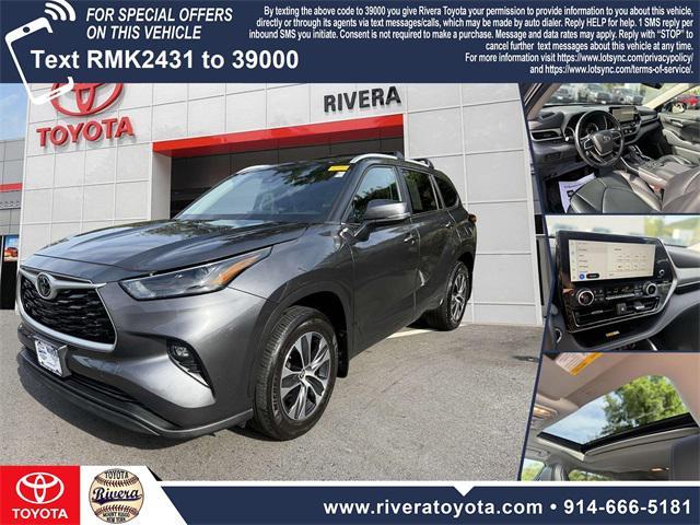 used 2023 Toyota Highlander car, priced at $34,995