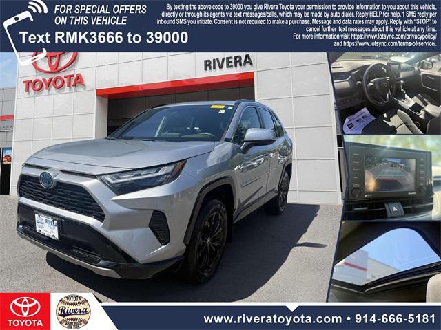 used 2022 Toyota RAV4 Hybrid car, priced at $32,595