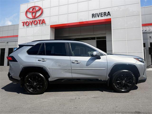 used 2022 Toyota RAV4 Hybrid car, priced at $32,595
