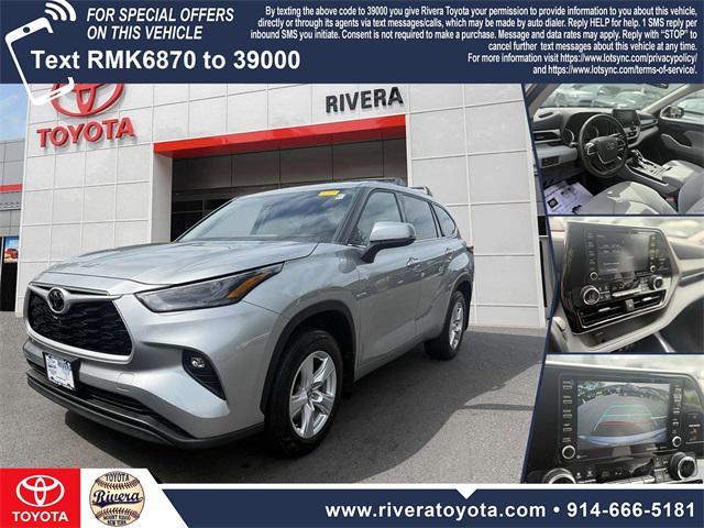 used 2022 Toyota Highlander car, priced at $33,595