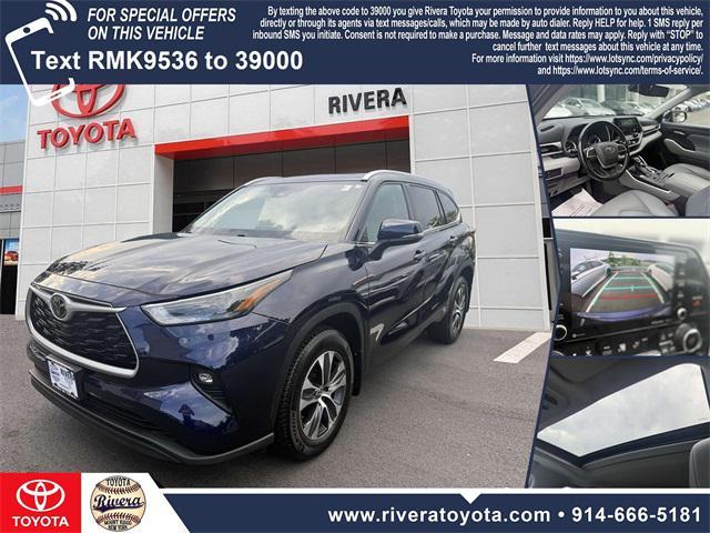 used 2022 Toyota Highlander car, priced at $35,995