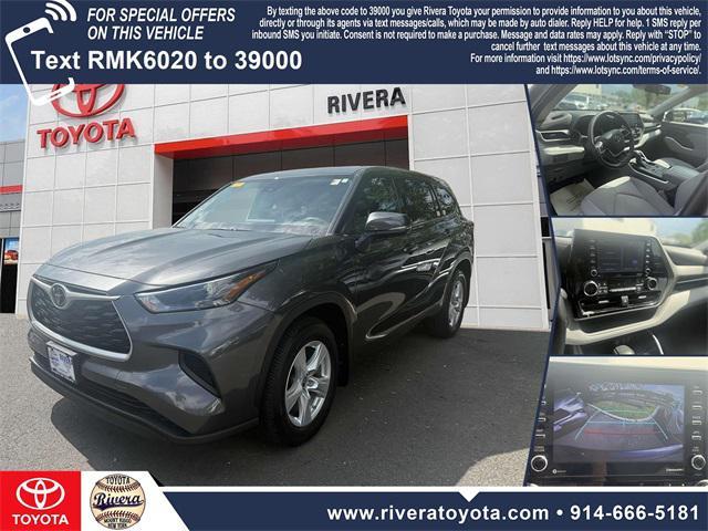 used 2022 Toyota Highlander car, priced at $32,595