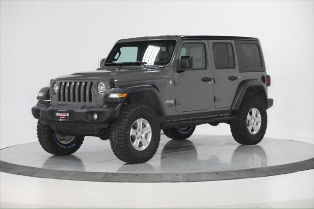 used 2020 Jeep Wrangler Unlimited car, priced at $24,981