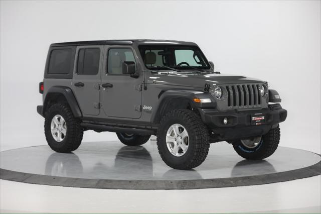 used 2020 Jeep Wrangler Unlimited car, priced at $24,981