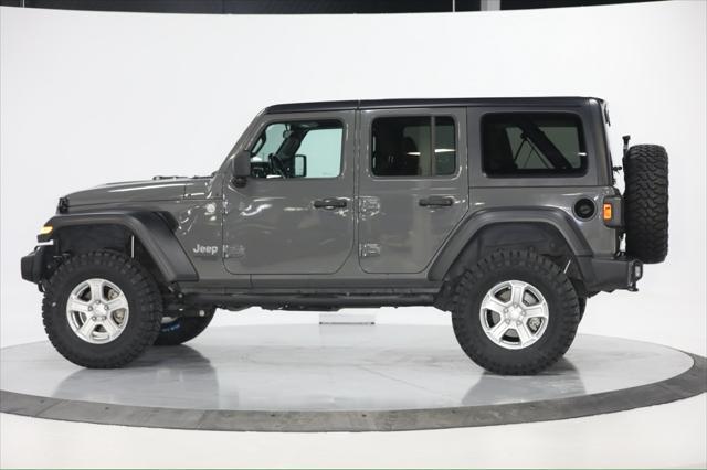 used 2020 Jeep Wrangler Unlimited car, priced at $24,981