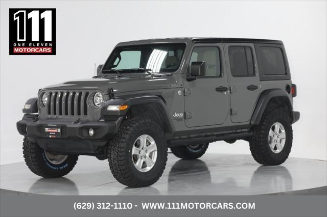 used 2020 Jeep Wrangler Unlimited car, priced at $24,981