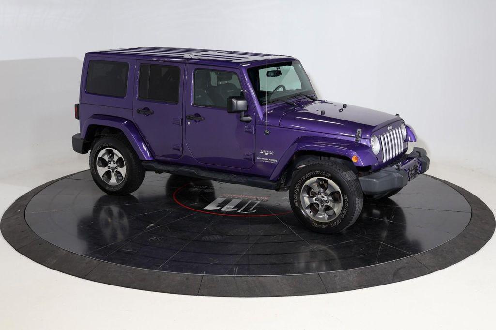 used 2018 Jeep Wrangler JK Unlimited car, priced at $24,452