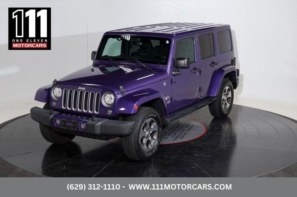 used 2018 Jeep Wrangler JK Unlimited car, priced at $25,981