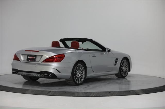 used 2017 Mercedes-Benz SL 550 car, priced at $52,981