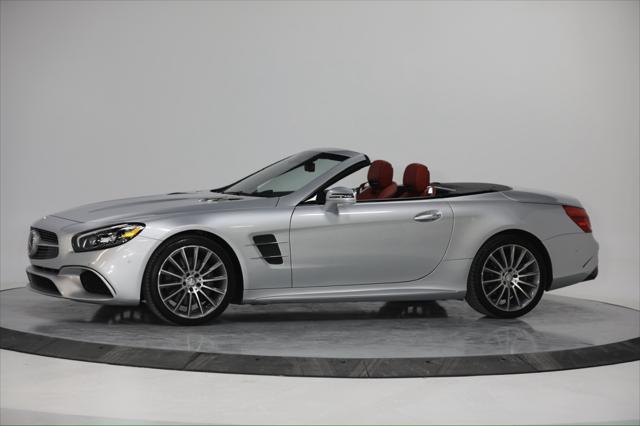 used 2017 Mercedes-Benz SL 550 car, priced at $52,981