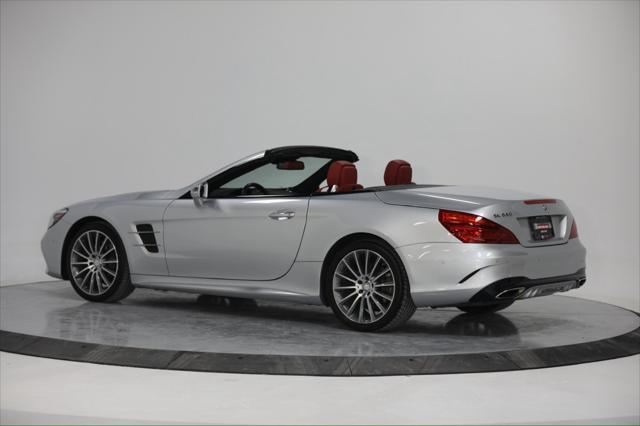 used 2017 Mercedes-Benz SL 550 car, priced at $52,981