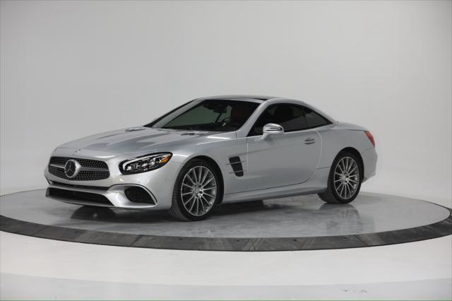 used 2017 Mercedes-Benz SL 550 car, priced at $52,981