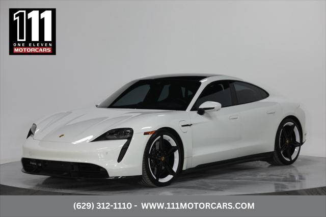 used 2021 Porsche Taycan car, priced at $96,981